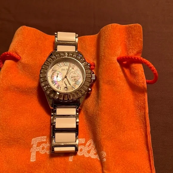 Folli Follie white ceramic watch WF8T032SVW-WH Folli Follie main image 4